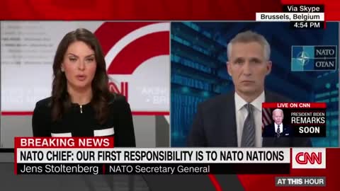 NATO head reacts to Zelensky's 'sharp rebuke' of treaty organization