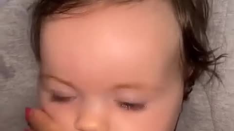 Cute innocent smile