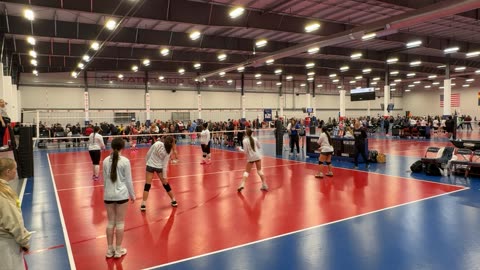 2024 Jolley Volley. Pool Play vs AZ Rebels 15s - Set 1 of 2