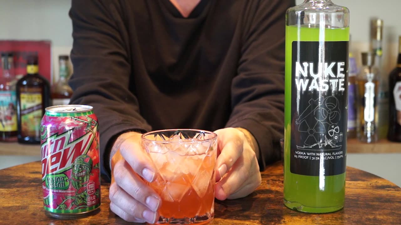 Nuke Waste Melon Vodka & Mtn Dew Major Melon