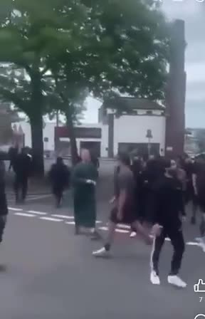 Muslims have taken to the Streets with Weapons in the UK