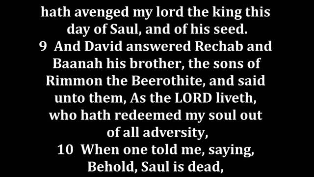 2 Samuel 4 King James version