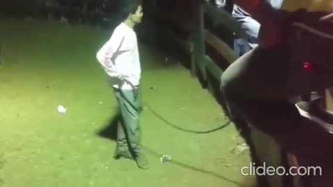 Bull Gets Revenge Once The Gate Opens