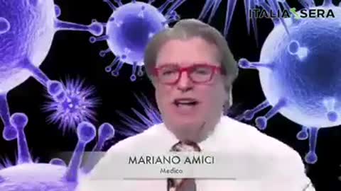 Dott. Mariano Amici: "VOI VACCINATI NON DOVETE AVVICINARVI A ME, PERCHÉ SIETE CONTAGIOSI!!"