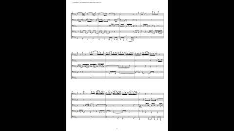 J.S. Bach - Well-Tempered Clavier: Part 2 - Fugue 03 (Euphonium-Tuba Quartet)