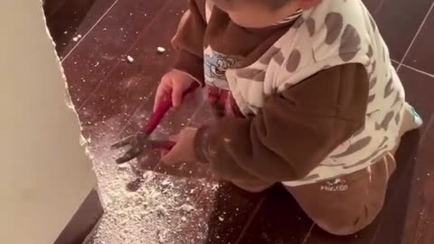 Cute and Funny Baby 😍😍😅😅 #kids #cutebaby #reels #viral #baby #babylove #funnybaby #mmvbaby