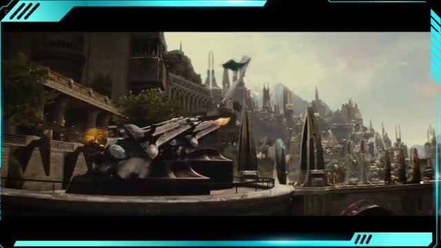 Escape from Asgard full || action clip|| half fight||