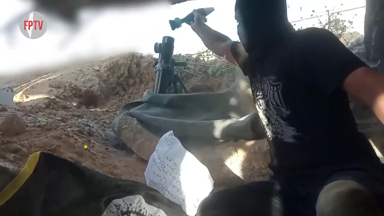 (EN) Al-Quds Brigades (PIJ) targeting enemy around Khan Younis, July 30, 2024.