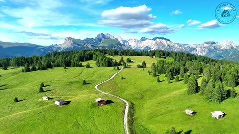 Above the Clouds: Dolomites’ Tranquil Escape in 4K Ultra HD