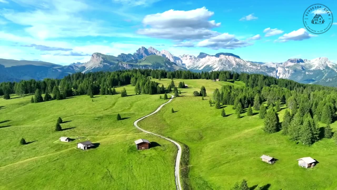 Above the Clouds: Dolomites’ Tranquil Escape in 4K Ultra HD