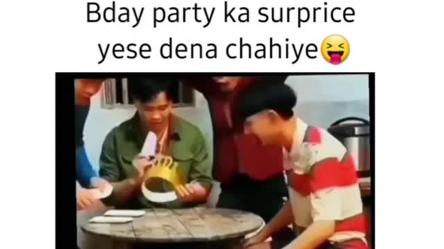 Birthday surprise