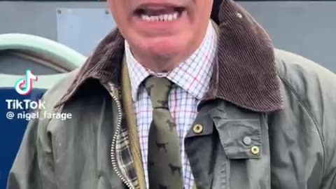 Nigal Farage campaigning