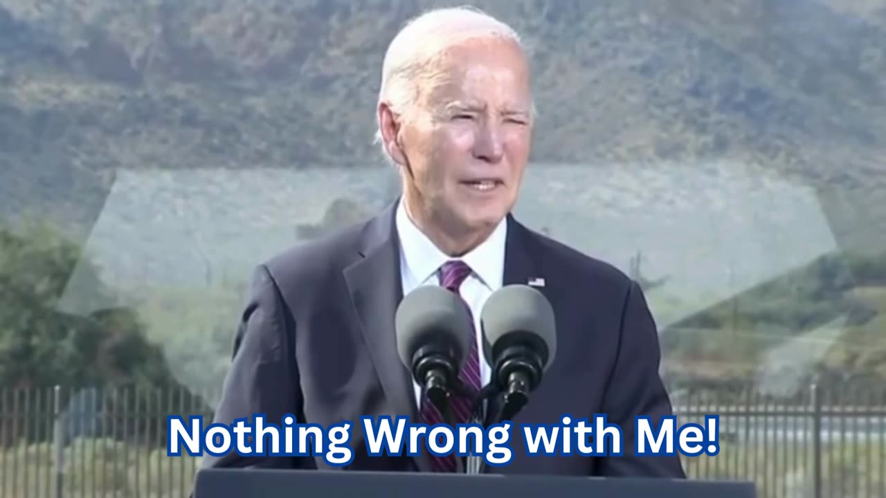 Biden’s Confusing Remarks Spark Concern: “Nothing Wrong with Me”