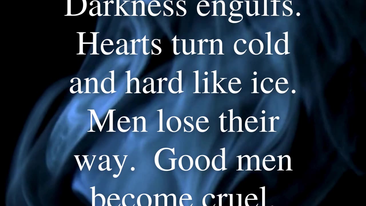 GOOD MEN BECOME CRUEL - WORDS OF AZRAQ