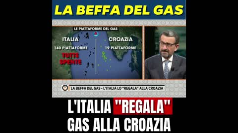 POZZI DI GAS: ITALIANI CHIUSI, CROATI APERTI! Fuori dal Virus n.167.SP