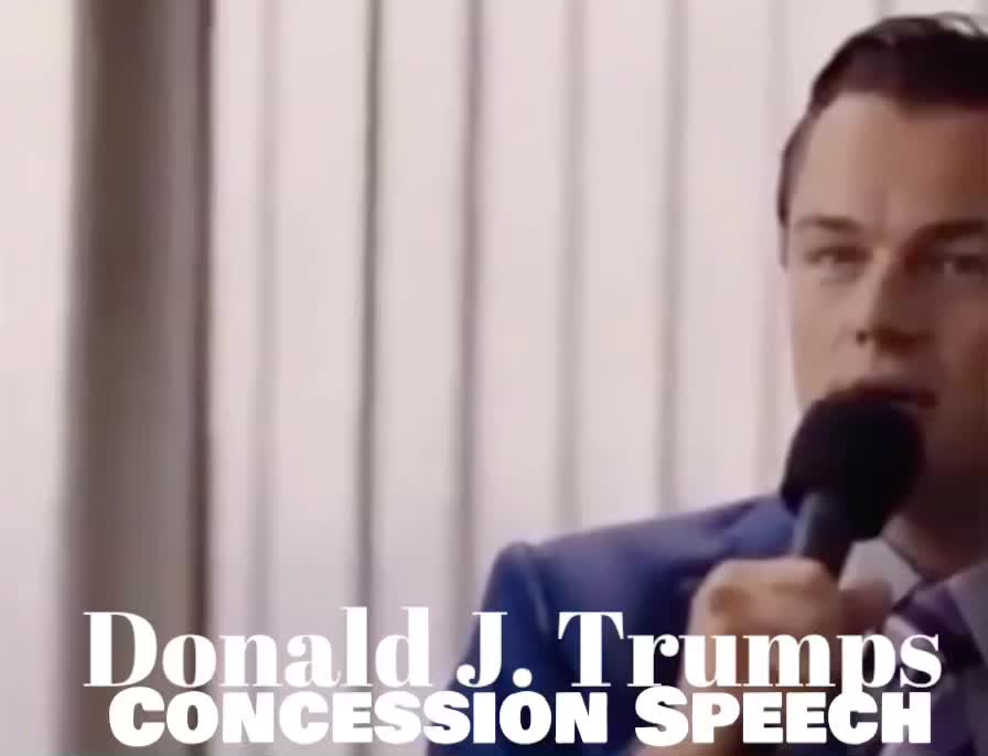 Trump’s presidential loss speech