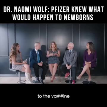 Pfizer knew what would happen to newborns!