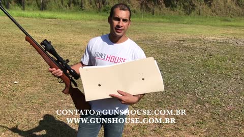 Teste de munição nacional x importada