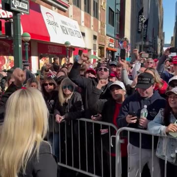 New York City is ready to "FIGHT, FIGHT, FIGHT" for President J. Donald Trump !!!