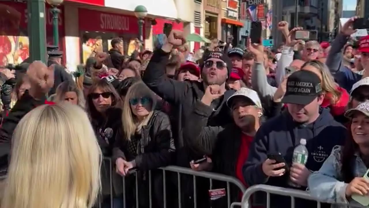 New York City is ready to "FIGHT, FIGHT, FIGHT" for President J. Donald Trump !!!