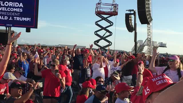 Pensacola Florida Trump rally 2020