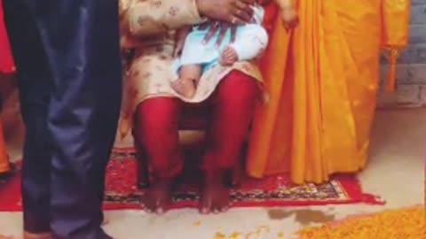 Baby annaprashan in bengali style