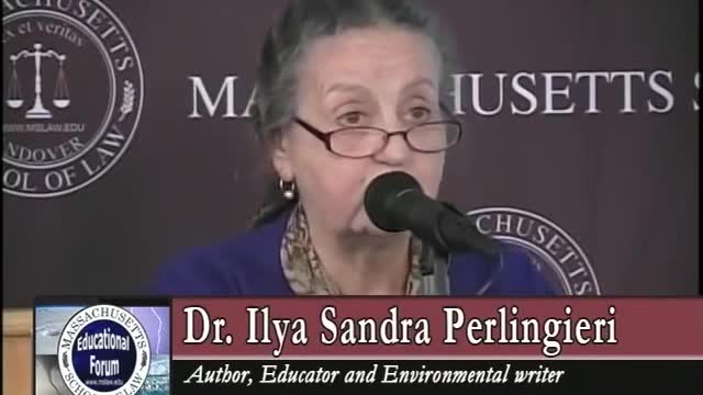 Dr. Ilya Sandra Perlingieri, author, educator and environmental writer about weather modification