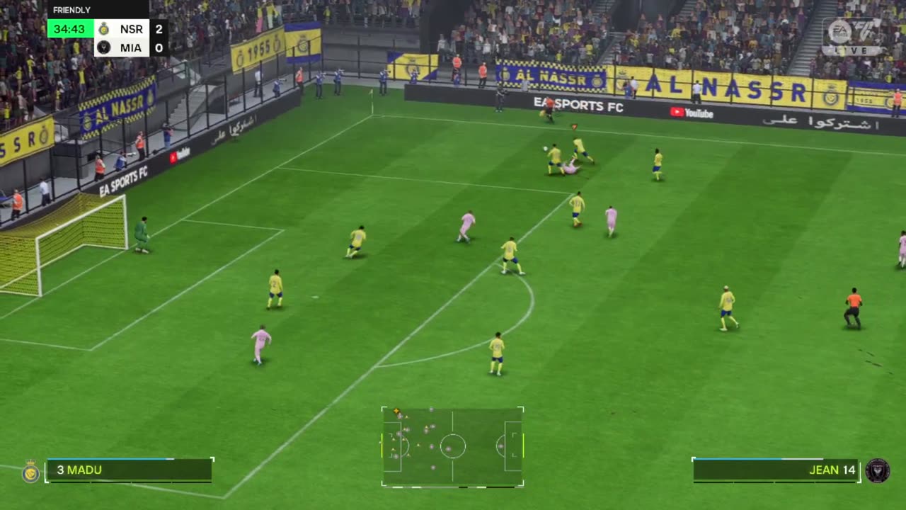 EA SPORTS FC 24 Al Nassr-Inter Miami Gameplay