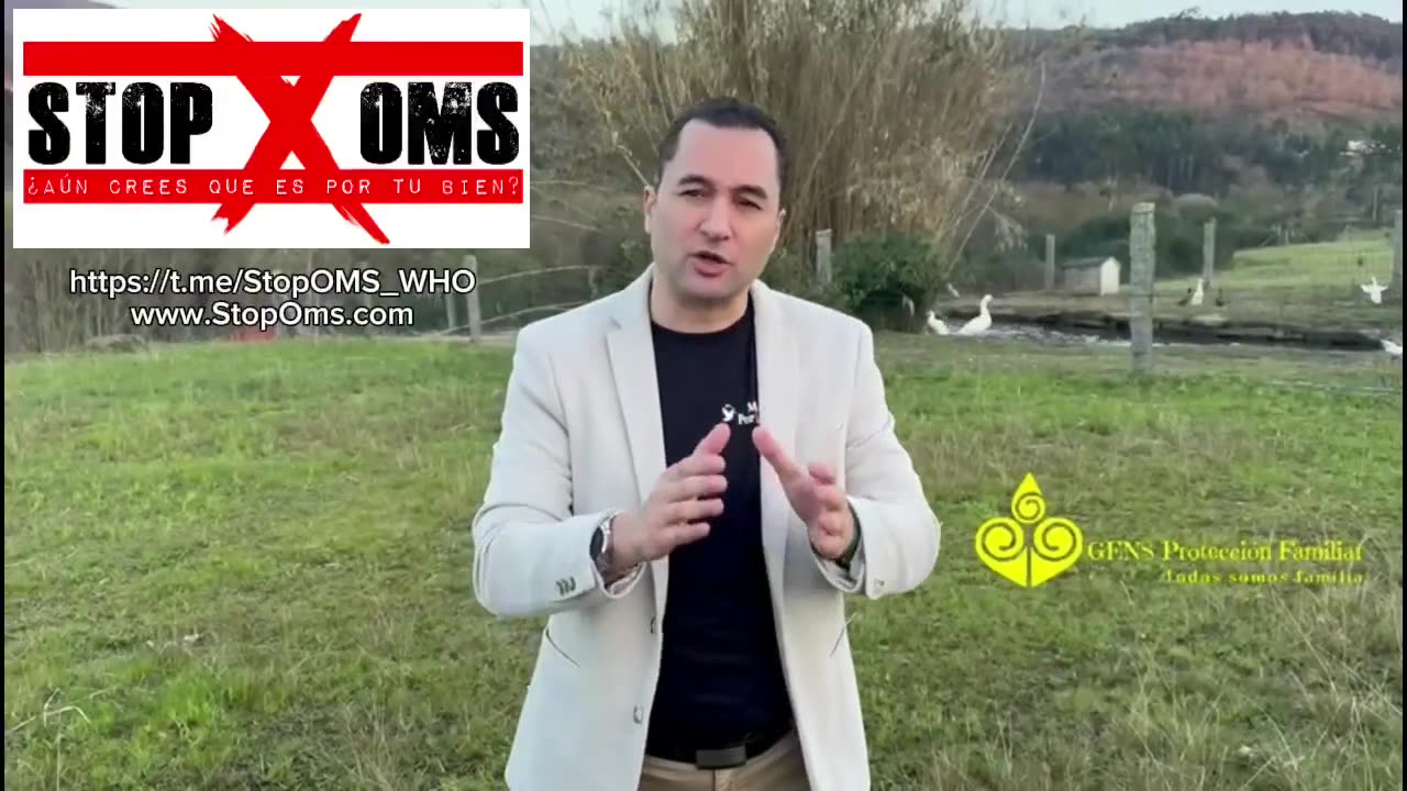 David Díaz - Presidente de Gens protección familar Digo STOP ❌ OMS