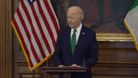 Biden's Message to Irish People: "Being Irish Is Enough. At Any Rate, I Won't Go Into That"