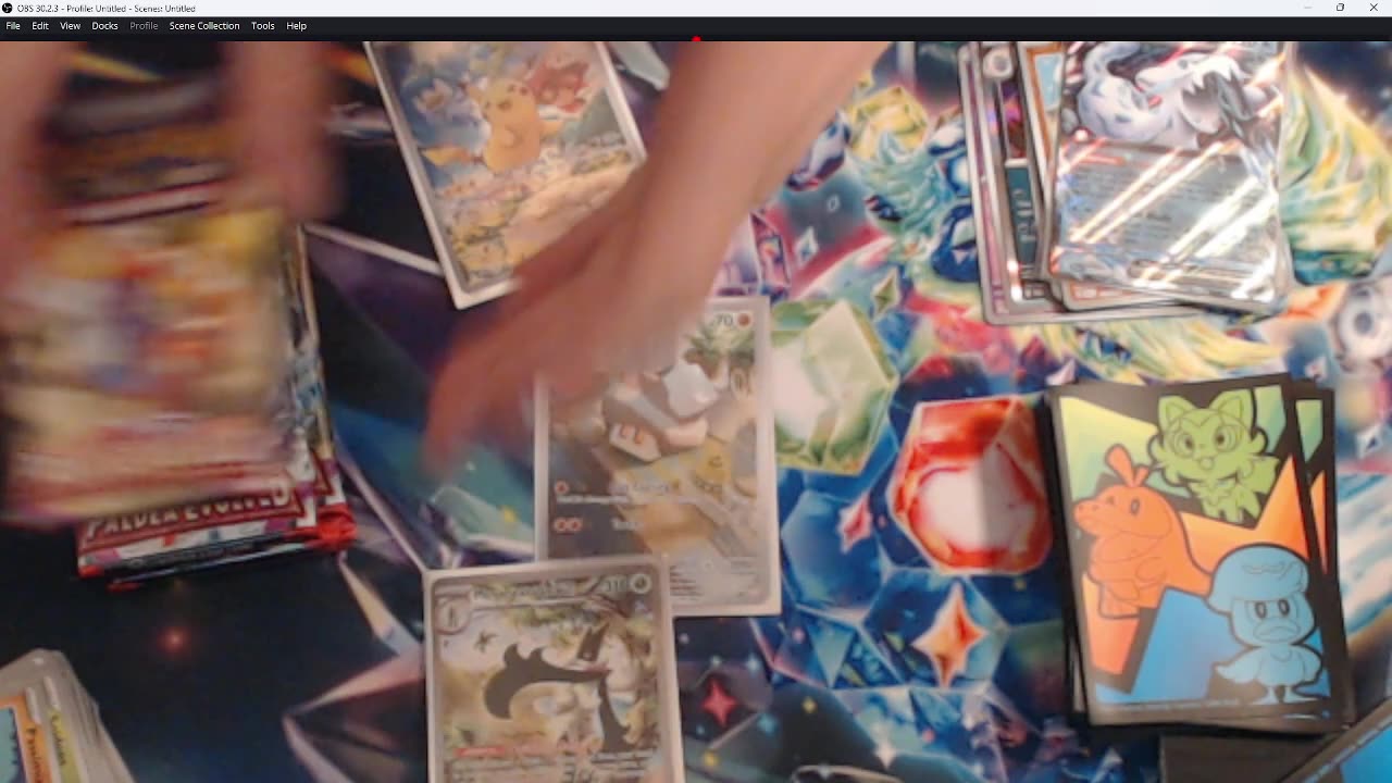 OPENING POKEMON PALDEA EVOLVED ELITE TRAINER BOX ETB DECENT HITS