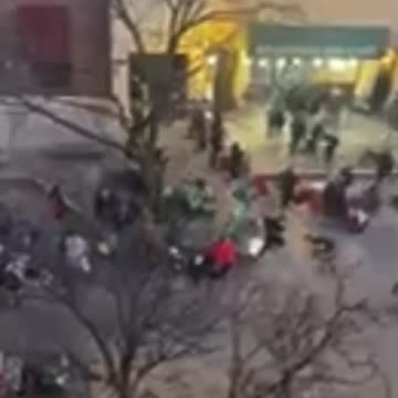 Driver deliberately plowing through multiple groups of a Christmas parade in Waukesha, WI