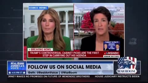 WOW - Bannon destroys Rachel Maddow!! and tells her to “Lawyer Up”.