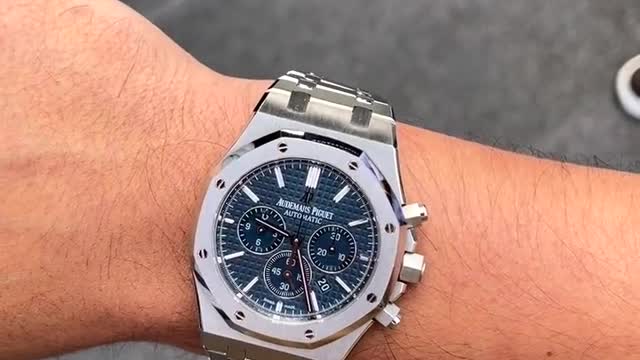 Audemars Piguet Royal Oak Blue Disc