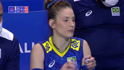 VNL 2021 - BR4S1L x H0L4ND4 (Fase de Grupos)