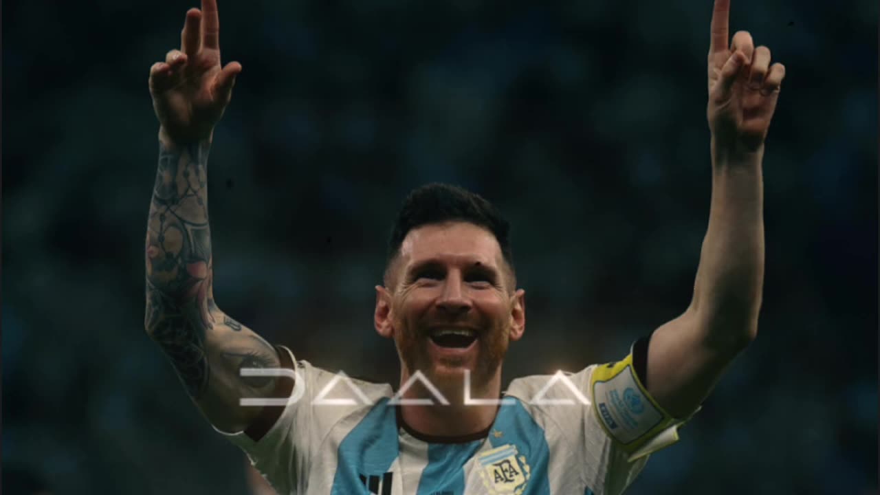 Messi the best player of the wholl world