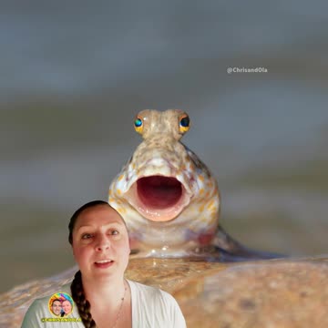 BE VERSATILE AND DANCE! Ola talks mudskipper #explore