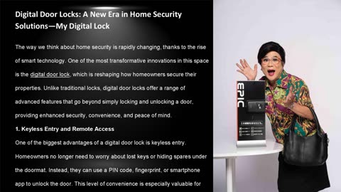 Digital Door Locks: A New Era in Home Security Solutions — My Digital Lock
