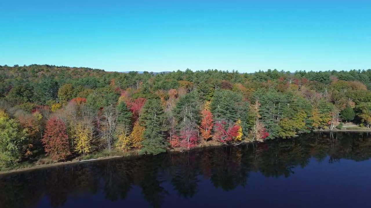 Androscoggin River Leeds Maine in the Fall