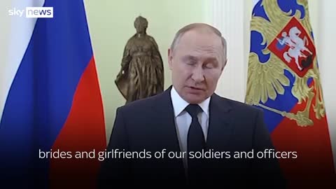 War In Ukraine_ 'Whole country is proud of Russian soldiers' says Vladimir Putin