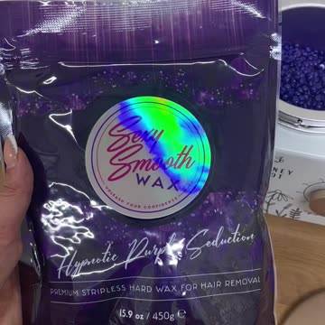 Brazilian Waxing Results with Sexy Smooth Hypnotic Purple Seduction Hard Wax | @bonitas_byadrii