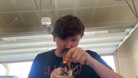 Day 17 Getting fake grass in my backyard