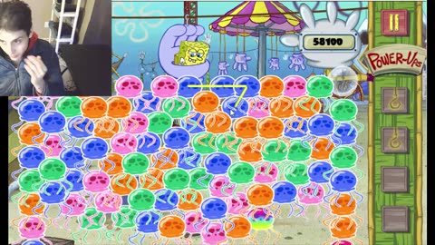 Nickelodeon SpongeBob SquarePants Jellyfish Jumble Video Game Walkthrough Gameplay Part #2