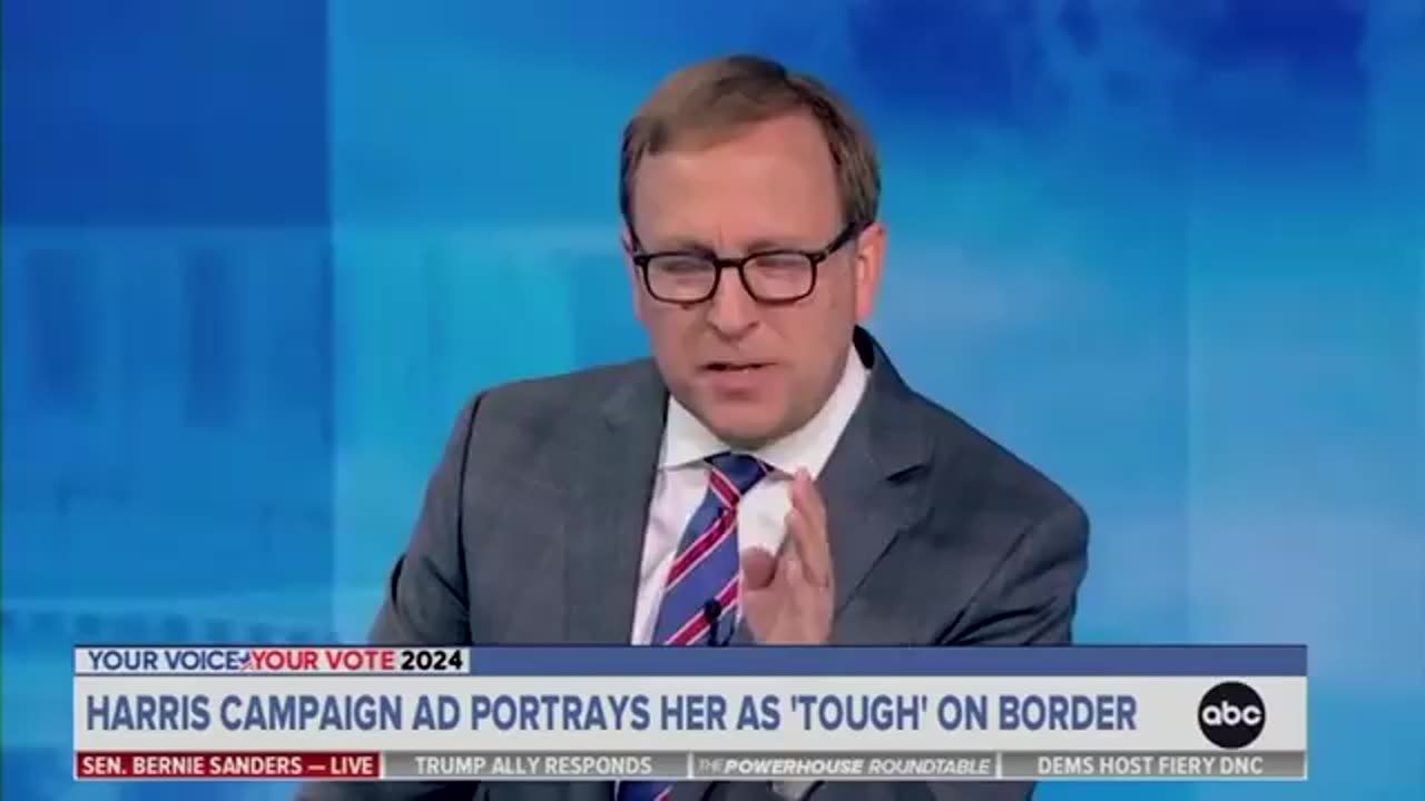 ABC Calls Out Kamala Harris for Using Trump’s Border Wall Images in Ads 🚧🛑📢