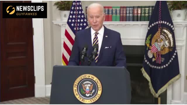 President Joe Biden Announces Actions And Sanctions On Russia