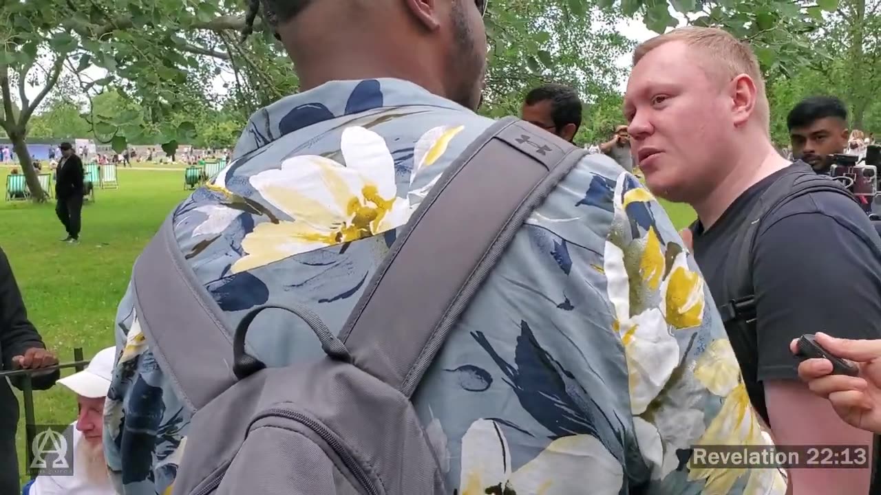 Speakers Corner - The Church of Amy & Johnno of Latter Day No Saints Come Against Everyone Again