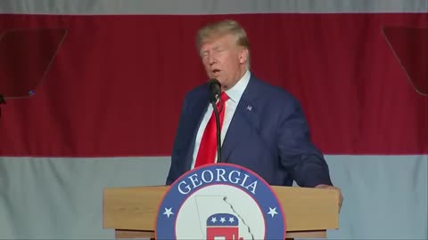 Former president Donald trump // at GOP convention // News