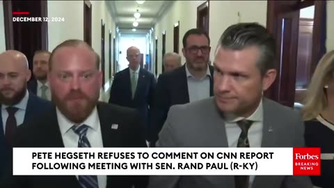 PETE HEGSETH: “I don’t feel the need to respond to CNN.”🔥