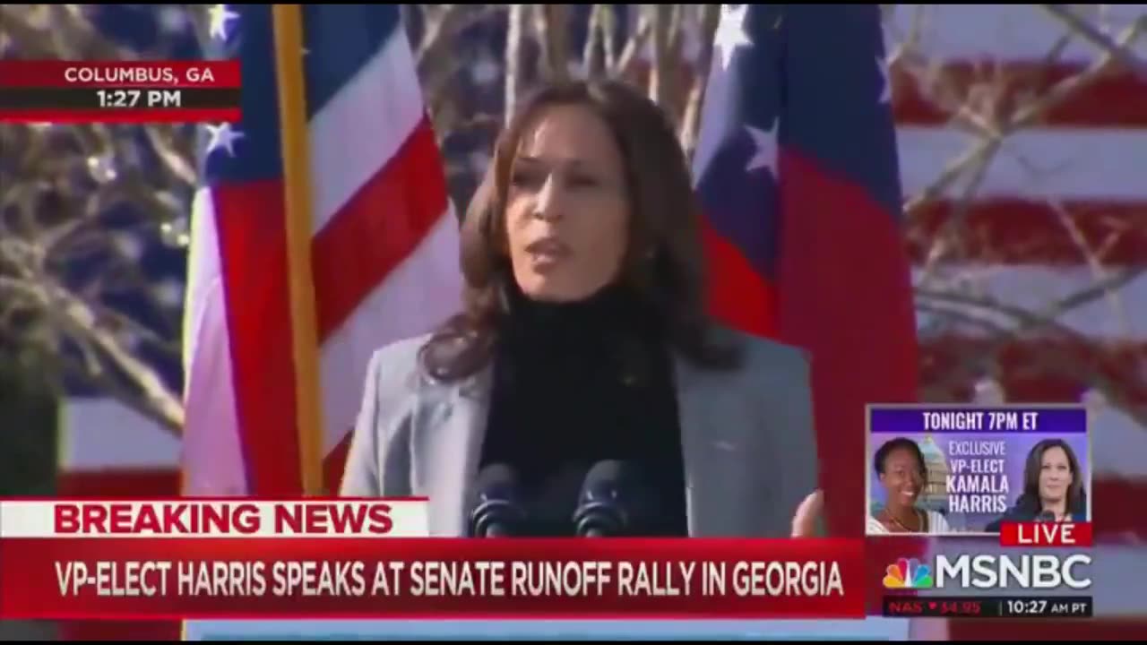 Kamala Harris is using different accents for different crowds.