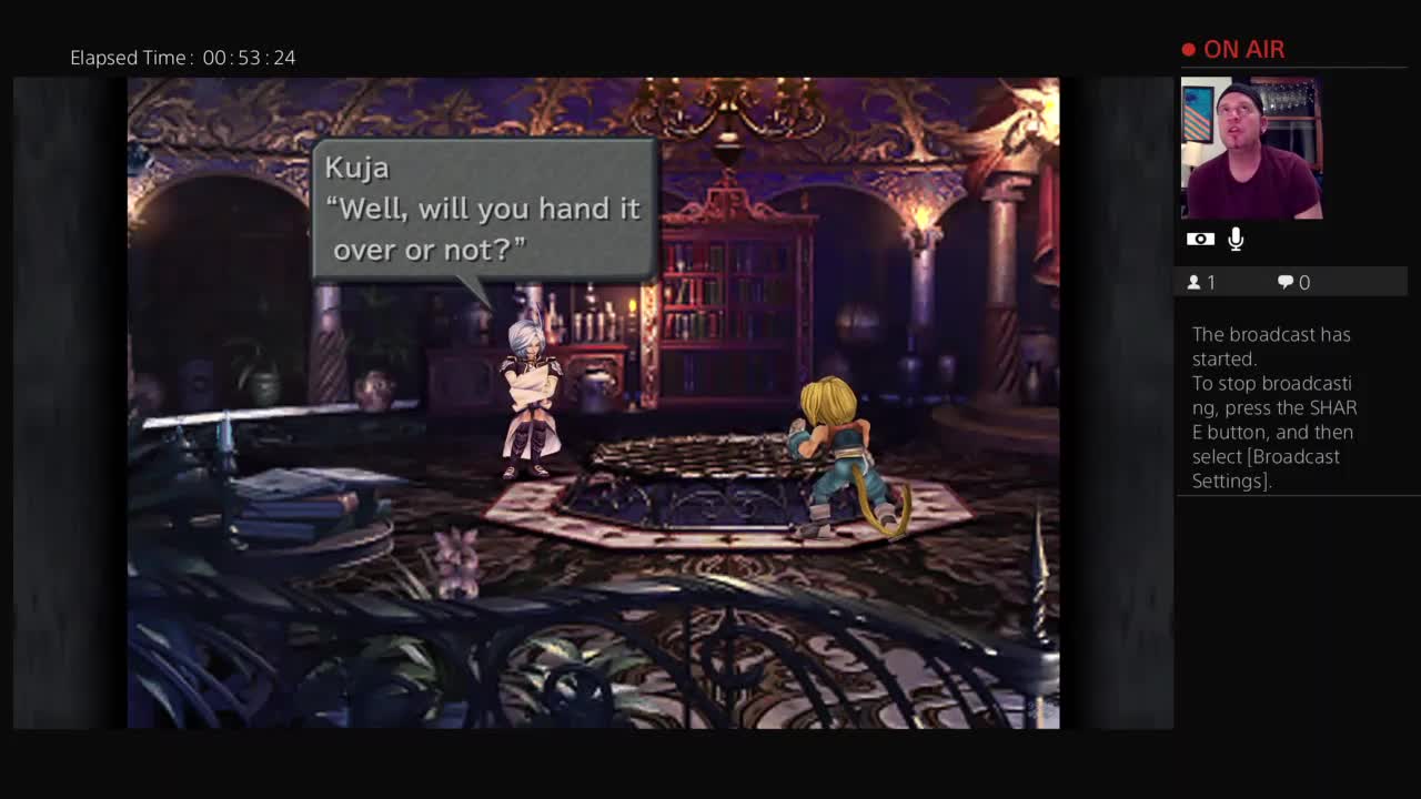 Thirsty Thursday - Kuja Wants Zidane to Come Inside